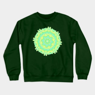 Seafoam Mandala Crewneck Sweatshirt